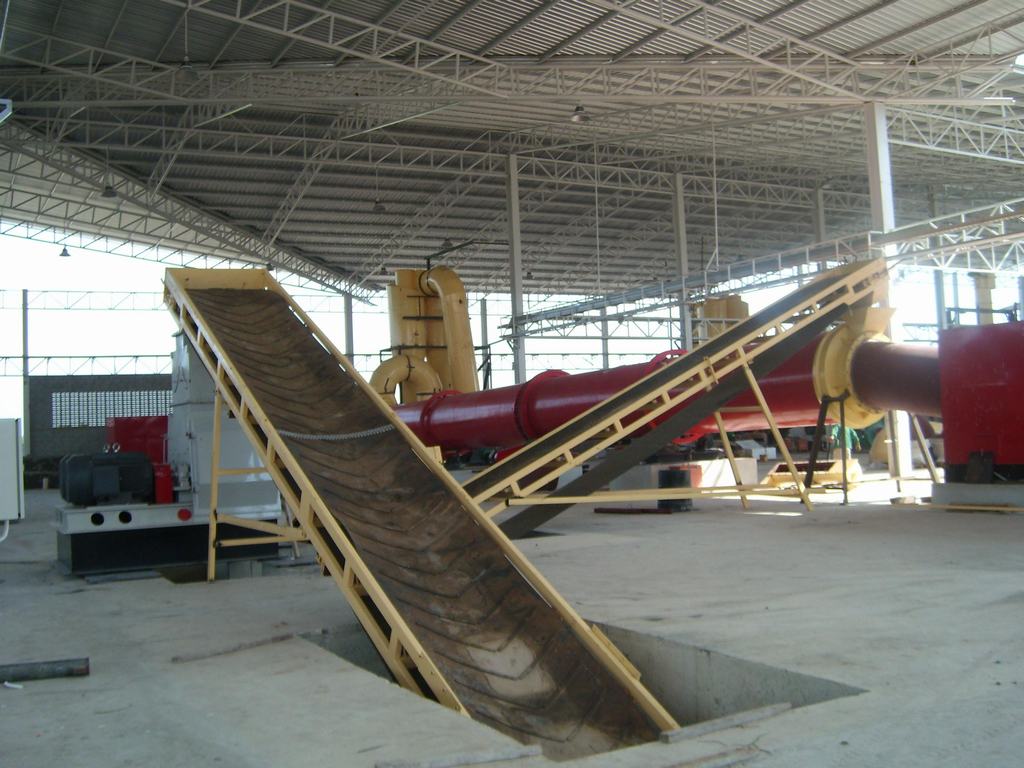 PSJ Wood Sawdust Belt Conveyor Machine 0.7m/s Conveying Equipment