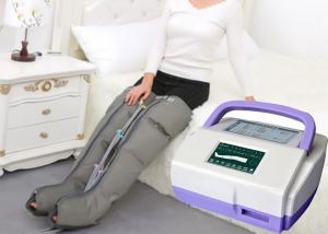  Sequential Inflatable Leg Massager , Blood Circulation Long Boot Air Massager Manufactures