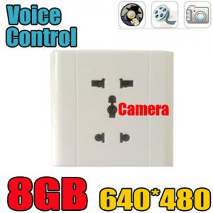  Home Security Wall Socket Outlet DVR Spy Hidden Camera Surveillance Audio Video Recorder Manufactures