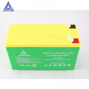  9a Rechargeable Lithium 12v Lifepo4 Battery XD 12v 7ah Li Ion Battery Manufactures
