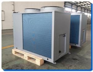  Rotary Compressor Commercial Air Source Heat Pump DHW 3PH Manufactures