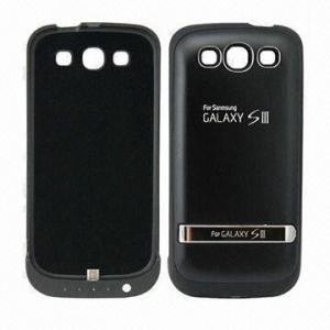  New Arrival 3200mAh External Backup Battery Case with Stand for Samsung Galaxy SIII i9300 Manufactures