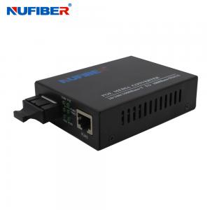  10 100 1000M POE Powered Switch Single Mode 1310nm 20km SC Manufactures