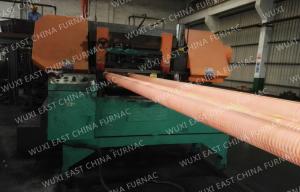  100mm Red Copper Pipes Continuous Casting Plant , Horizontal Casting Machine Manufactures