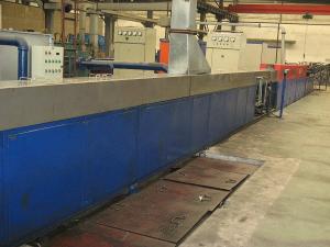  SiCr And SiCrV Spring Wire Tempering Line Continuous Production Manufactures