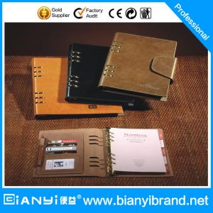  Business PU Cover loose leaf notebook Manufactures