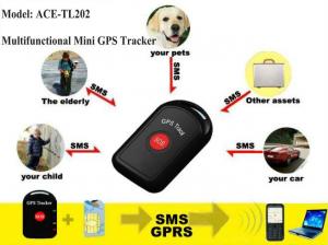  TL202 Mini GPS Tracker with SOS, 2-way phone talk & 200-Hour standby time for web tracking Manufactures