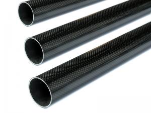  high quality of glossy fished 3k carbon fiber tubing Manufactures
