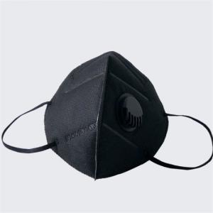  Black Anti Pollution Mask N95 Rated Mask High Filtration Efficiency Manufactures
