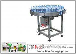  Chemicals Bottle Packing Machine Line Rolling Type Manual Catonning Packing Conveyor Manufactures