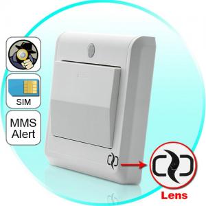  HD Spy Camera Light Switch with GSM Remote Control (Motion Detection, GSM MMS Video Alarm) Manufactures