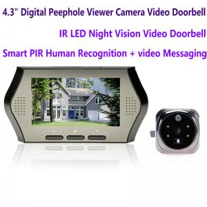  4.3" LCD Electronic Door Peephole Viewer Camera Home Security DVR Night Vision Video Doorbell Door Phone Access Control Manufactures