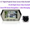 Buy cheap 4.3" LCD Electronic Door Peephole Viewer Camera Home Security DVR Night Vision from wholesalers