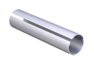  Customized Shaped Anodized Aluminum Tube Round With Cutting / CNC Machining Manufactures