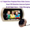 Buy cheap 4.3" Digital Door Peephole Viewer Photo Video Camera Recorder Home Security from wholesalers