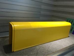  Super strength Fiberglass Profiles Curbstone Yellow used in Auto / Motor Cyle Exhaust Canister Cover Manufactures