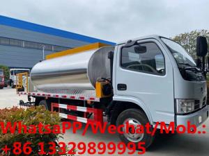  New manufactured common type bitumen tanker spreading vehicle for sale, HOT SALE! 3tons asphalt distributing truck Manufactures
