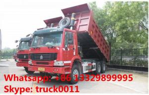  Euro 2 howo 6*4 RHD 336hp diesel engine dump tipper truck for sale, best price HOWO RHD 40tons Manufactures