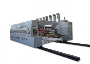 High Speed Automatic Flexo Printing And Die Cutting Machine Corrugated Cardboard Use