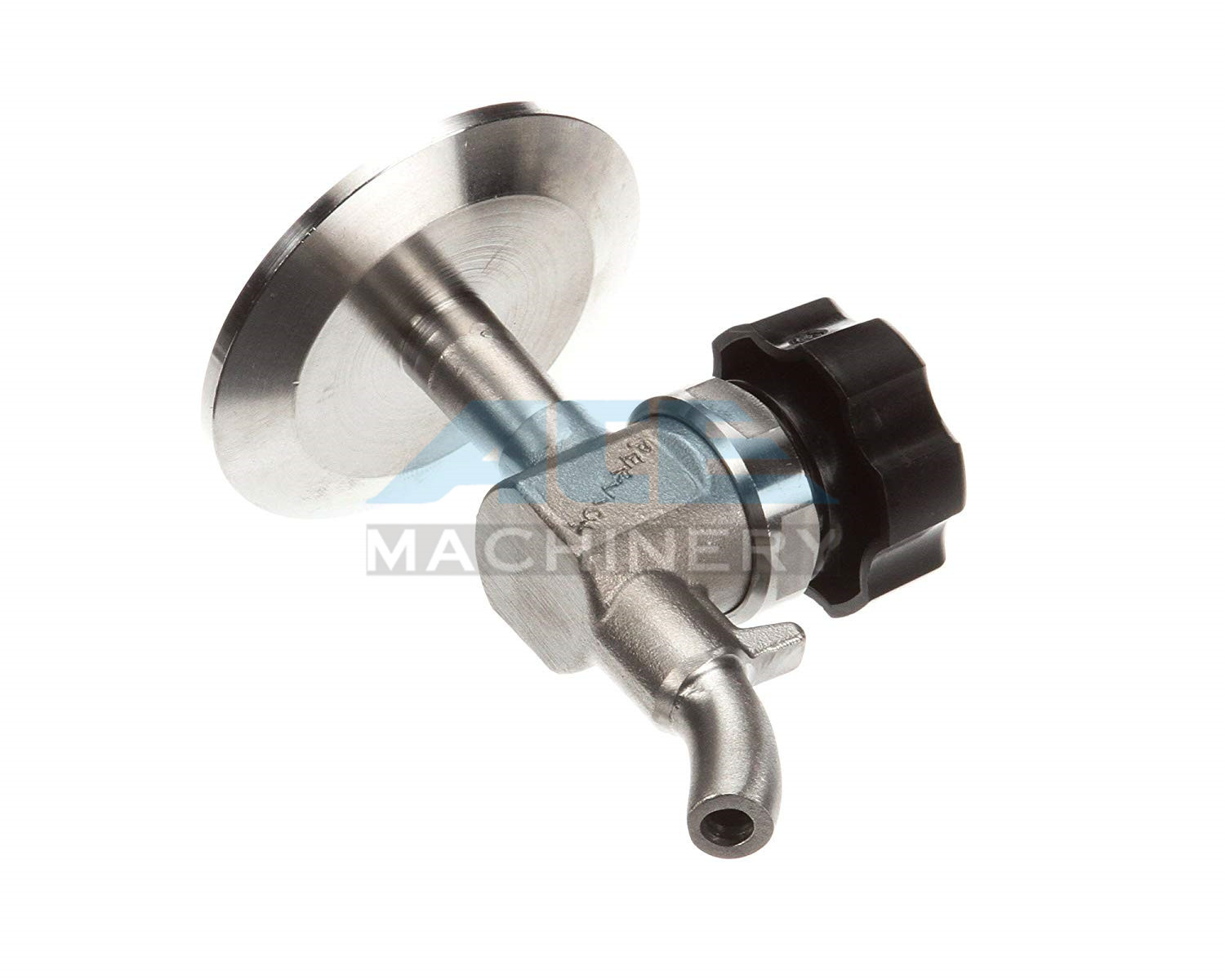 Hygienic Stainless Steel 304 Manual PTFE Sealing Clamp Sample Valve Stainless Steel Automatic Return Aspetic Sample Val