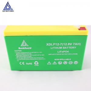  XDLP12-7 Deep Cycle 12v 7ah Lithium Ion Battery For RV Battery Car Yacht Party Manufactures