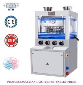  80KN Pharmaceutical Chemical Rotary Tablet Press Machine With Touch Screen Manufactures