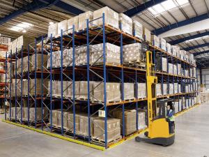  Warehouse  Push Back Racking System  Industrial   First-In-Last-Out Operation Process Manufactures