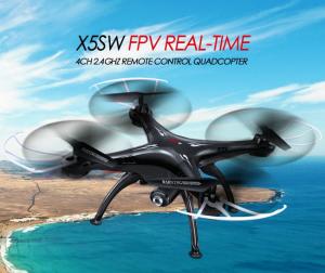  X5SW WIFI FPV Real-Time RC Drone 2.4G 4CH Headless RC Quadcopter Camcorder W/ HD Camera Manufactures