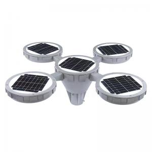  Aluminum IP65 Urban Solar LED Garden Light 3-5 Hours Charging Time 20W 30W 40W Manufactures