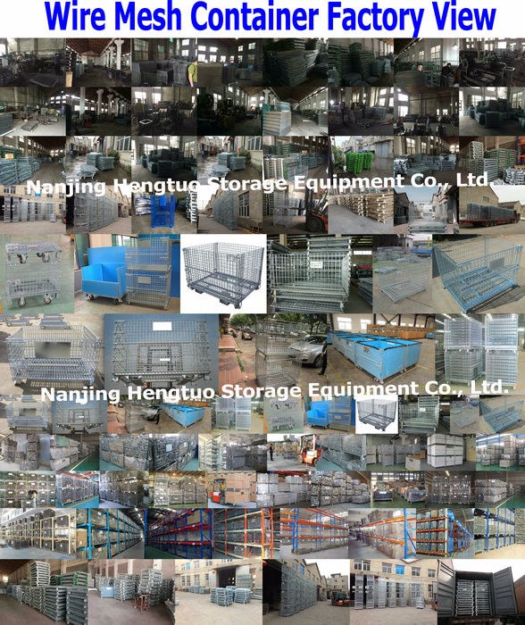 Wire Mesh Container Factory View__