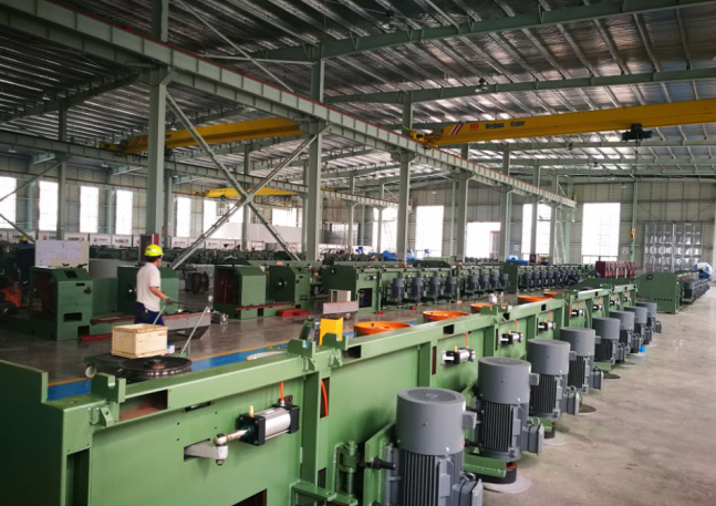 5.5-20mm Straight Line Wire Drawing Machine For Steel Rope Nail PC Wire Mesh