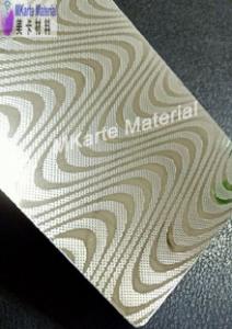 Textured Or Patterned Card Laminated Steel Plate For Card Lamination Manufactures
