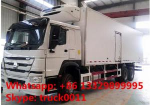  SINO TRUK HOWO 25tons refrigerated truck with THERMO King refeer for sale, best price HOWO 336hp cold room truck for sal Manufactures