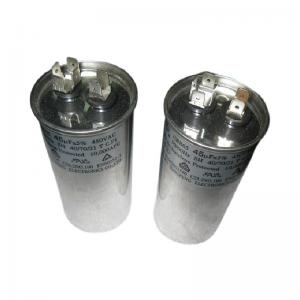  20-80Uf AC Motor Start Capacitors Explosion Proof Single Oval Run Capacitor For Output Filter Manufactures