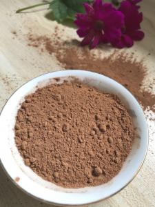  NF02 Dark Brown Natural Low Fat Cocoa Powder 4%-8% Fat Content , 5.0-5.8 PH Value Manufactures
