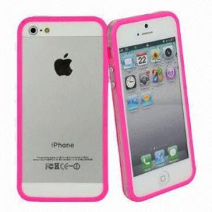  Bumper Frame TPU + PC Cases for iPhone 5, with Keys Manufactures