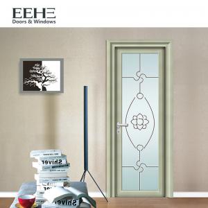  European Standard Toilet Aluminium Swing Door , Soundproof Grey Aluminium French Doors Manufactures