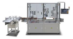  Automatic 100ml Bottle Liquid Filling Capping Machine For Pharmaceutical Packaging Manufactures
