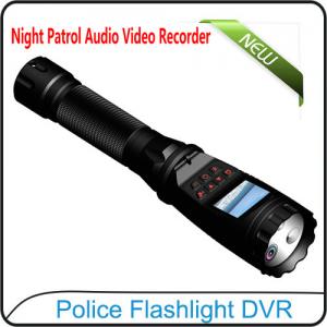  1080P Police Flashlight DVR On-site Enforcement Audio Recorder Night Patrol Video Camera Manufactures