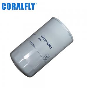  Coralfly Construction Machinery Tractor Diesel Lovol Oil Filter T741010021 11711977 1447048M1 Manufactures