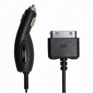  Car Charger for iPhone 4/4S, 3G/3GS, Length: 47cm Manufactures