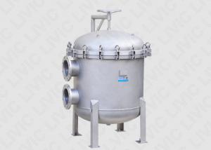  High Flow Rate Single Bag Filter ，Multi Stainless Steel Bag Filter  For Electronics Manufactures