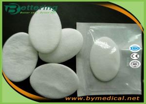  Disposable Surgical Absorbent Cotton Dressing , Non Adhesive Oval Eye Pads Covered Manufactures