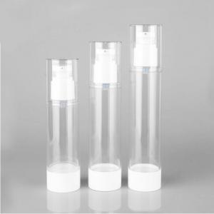  1 Oz Airless Pump Bottles 15ml 30ml 50ml Airless Pump Cosmetic Bottle Manufactures