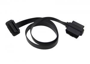  Male And Female Obd2 Pass Through Cable J1962 Right Angle 90- Degree Manufactures