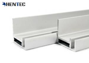  Durable Anodized Aluminum Profile For Solar Panel With Screw Joint / Corner Key Joint Manufactures