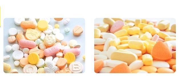 Vitamin Chewable Automatic Tablet Making Machine D Tooling Compression Spirulina Tablet