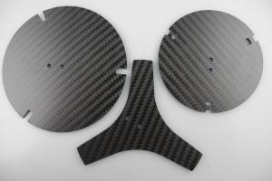  Customized Carbon Fiber CNC Service , Carbon Fiber Plate For Blind Groove Machining Manufactures