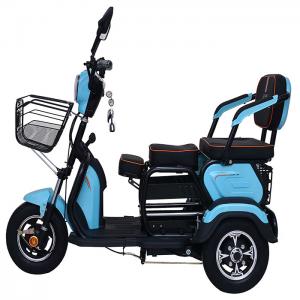  1200W Adults 3 Wheel Electric Scooter With Passenger Seat Manufactures