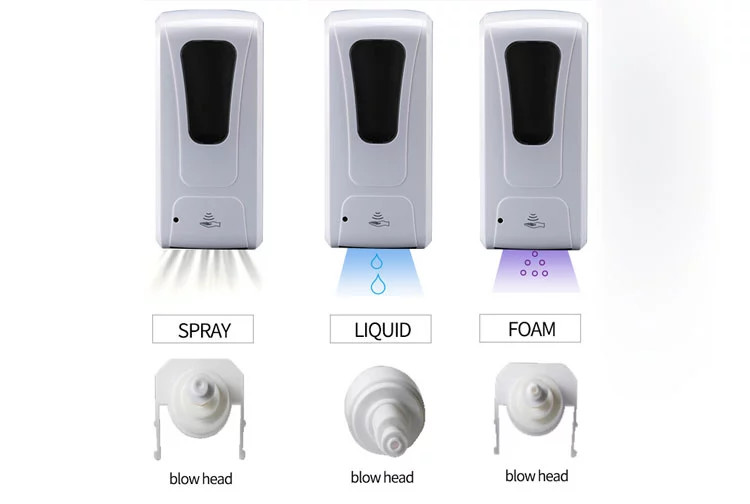 Kill Bacterial 1000ML Touch Free Hand Sanitizer Dispenser With Uv Light